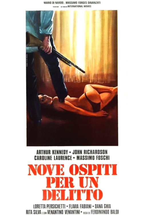 فيلم Nove ospiti per un delitto 1977 مترجم كامل HD